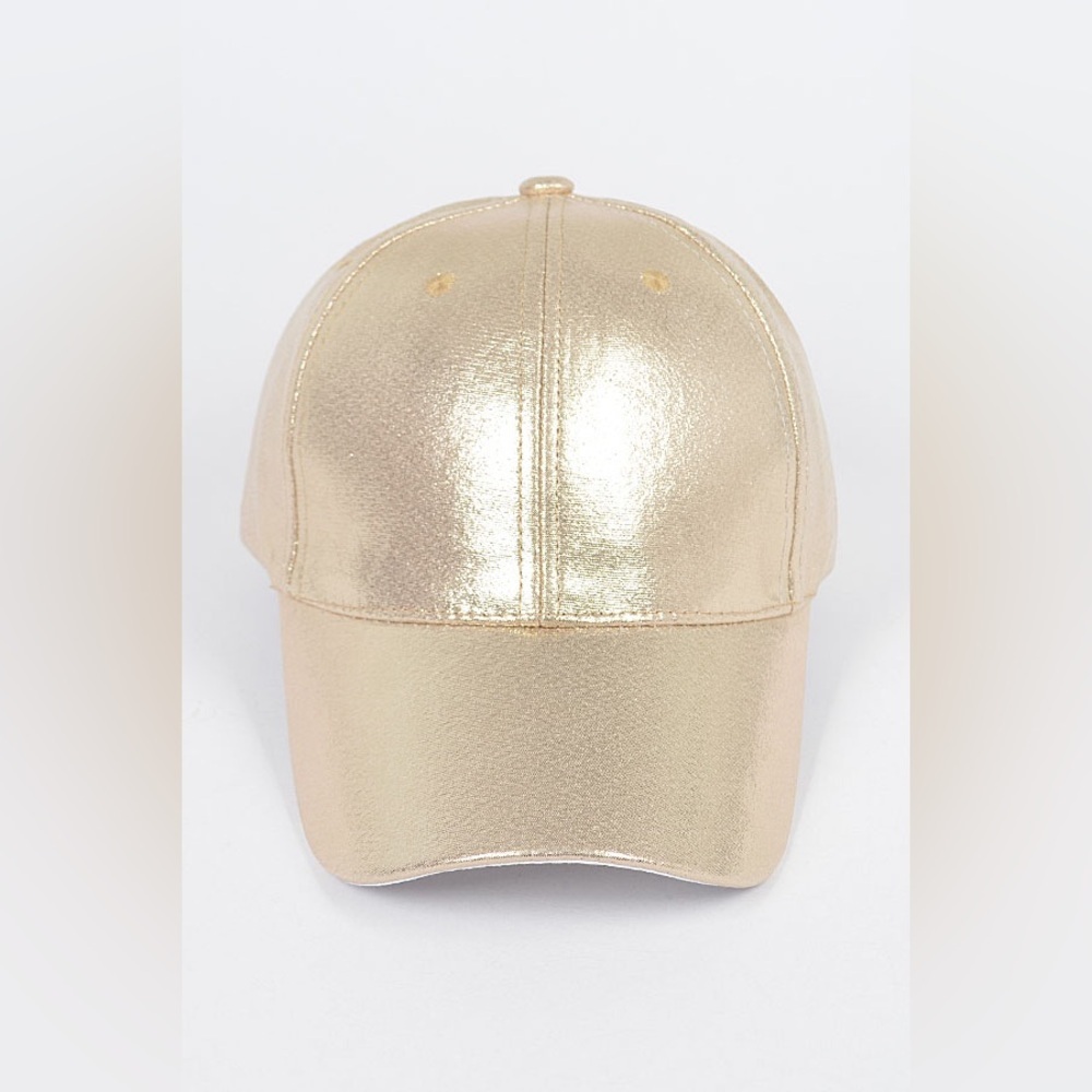 Gold One Size Fashion Cap